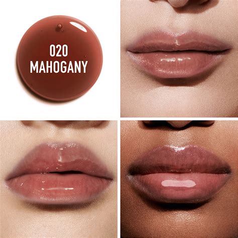 lip glow dior mahogany|best dior lip glow color.